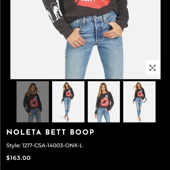 New Lauren Moshi NOLETA BETTY BOOP - Picture 3 of 12